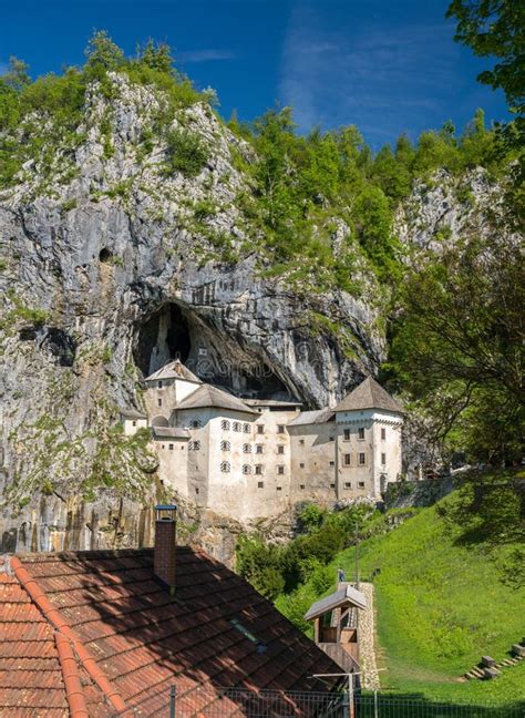 Predjama Castle Built Into A Cave In Slovenia Stock Photo Image Of