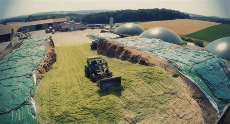 Gps Ernte Biogasanlage Gro Garnstadt Fendt Krone Silage