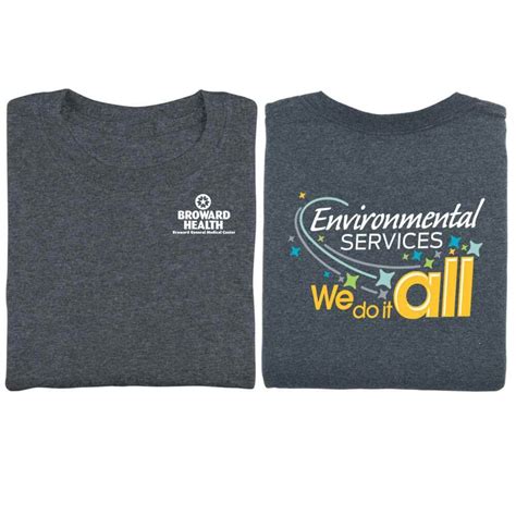 Environmental Services We Do It All 2 Sided Short Sleeve T Shirt