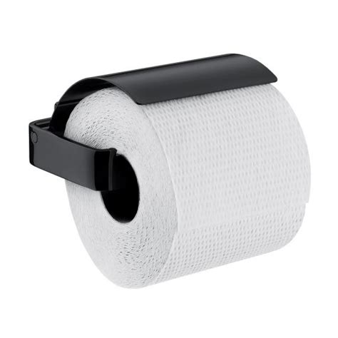 Emco Loft Toilet Roll Holder Matt Black Reuter