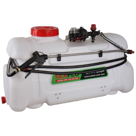 Seaflo Atv Sprayer With Psi Litres Per Minute Hi Flow Pump