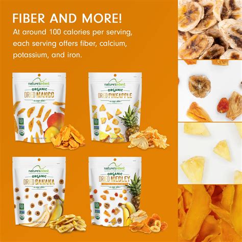 Snapklik Organic Dried Fruit Variety Pack By Natures Intent