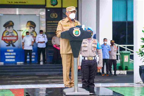 Benyamin Davnie Pimpin Apel Gelar Pasukan Operasi Ketupat 2022