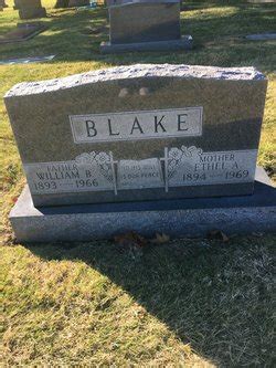 William Bernard Blake 1893 1966 Mémorial Find a Grave