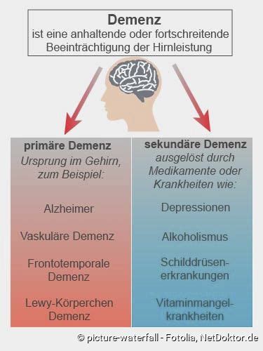 Demenz Ursachen Symptome Behandlung Netdoktor