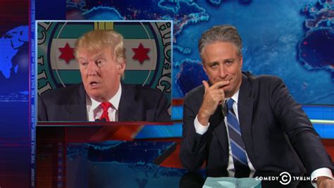 Stewart Has Field Day With Trumps Self Implosion Over Rapist Remarks