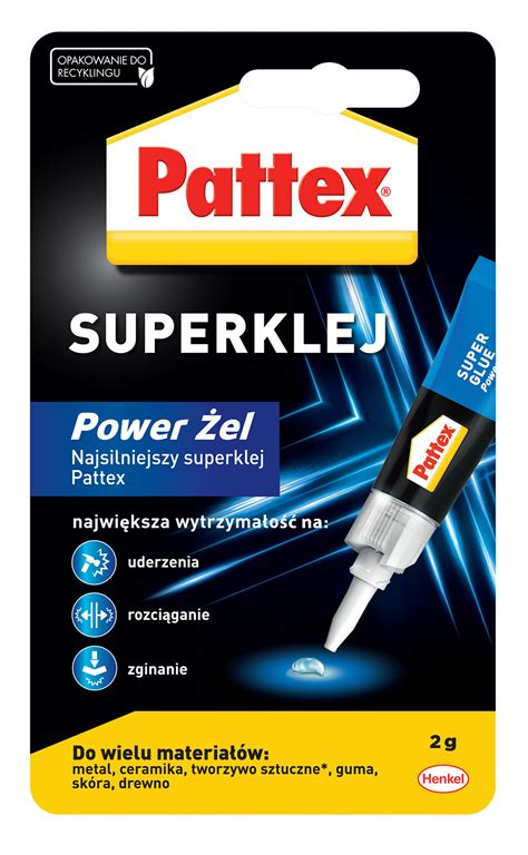 Klej SUPER POWER ŻEL PATTEX S O S 2g Ekobiuro24 artykuły biurowe