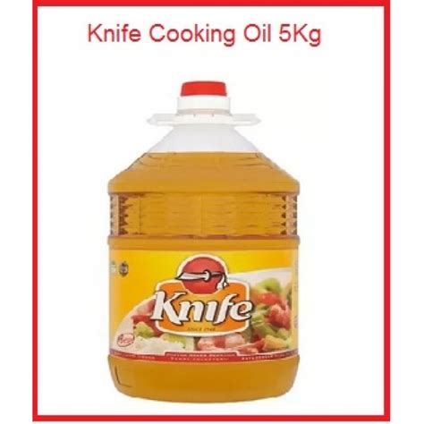 Knife Cooking Oil 5kg Minyak Masak 5kg Pgmall