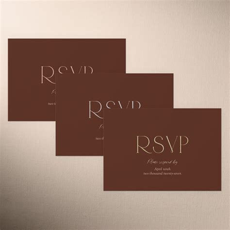 Romantic Gleam Rsvp Card By Yours Truly Shutterfly