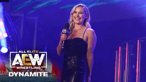 Renee Paquette Is All Elite Aew Dynamite Toronto 101222 Youtube