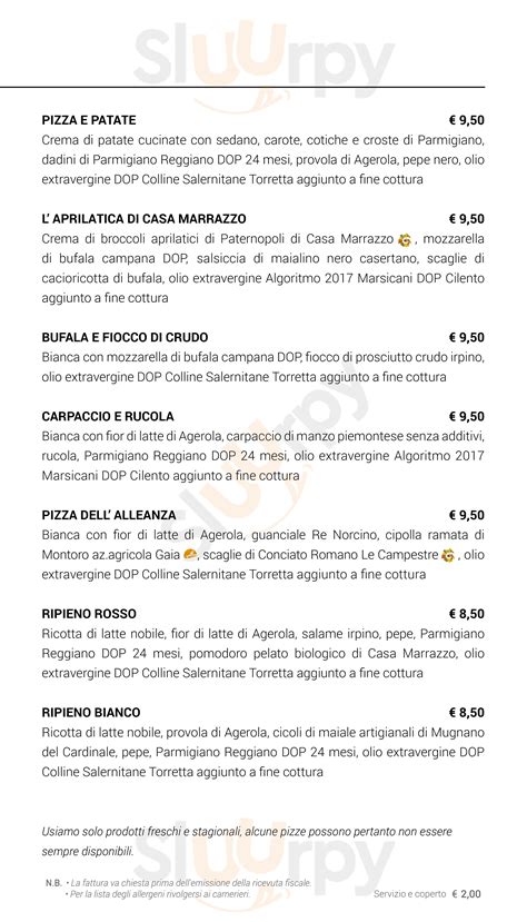 Men Kalo Di Ciro Salvo Napoli Specialit E Piatti Del Menu Completo