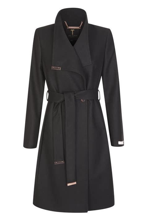 Ted Baker Women S Kikiie Long Wrap Coat