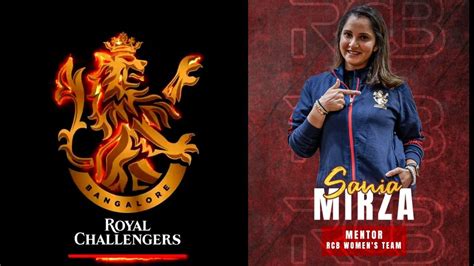 Sania Mirza To Mentor Rcb S Women S Cricket Team