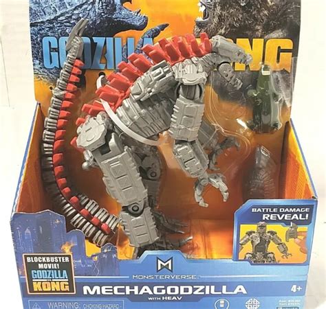 Playmates Monsterverse Godzilla Vs Kong Figura Mechagodzilla Nuovo