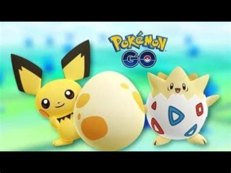 Pok Mon Go Eclosi N Egg Km Togepi Youtube