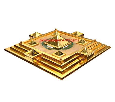 VASTU PURUSH PYRAMID YANTRA VASATI PYRAMID ENERGIZED - Statues & Figures