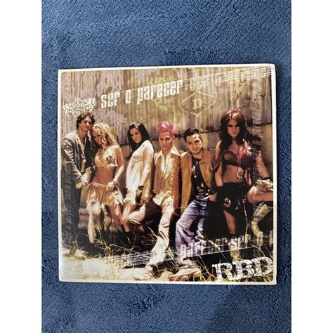 CD RBD Single Ser O Parecer Rebelde Shopee Brasil