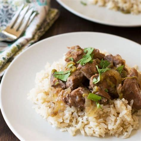 Slow Cooker Lamb Stew with Hatch Chile Peppers - Fearless Dining