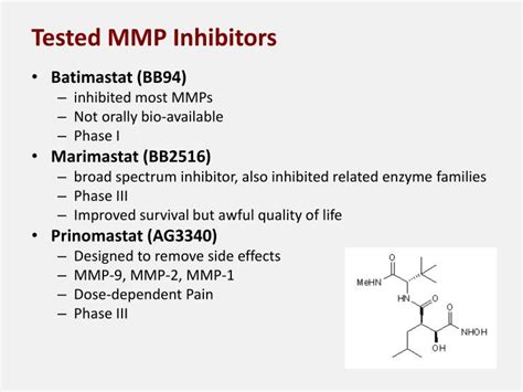 PPT Matrix Metalloproteinases MMPs PowerPoint Presentation ID 1855166