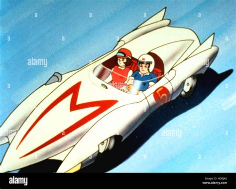 SPEED RACER, Speed Racer & Trixie in the MACH 5, 1967-68 Stock Photo - Alamy