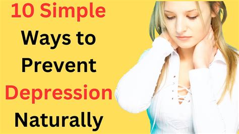 10 Simple Ways To Prevent Depression Naturally Depression Youtube