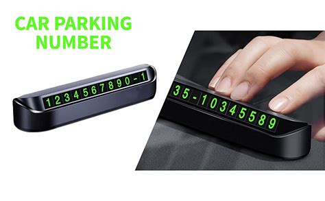 DIVUE Digital Number Plate Frame for Car, Automobile Temporary Car