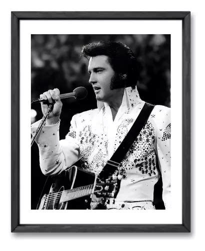 Cuadro Enmarcado P Ster Elvis Presley Rock And Roll