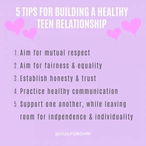 5 Tips For Building A Healthy Teen Relationship Healthy Relationships