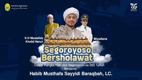 Live Segoroyoso Bersholawat Bersama Habib Musthofa Sayyidi Baraqbah Lc