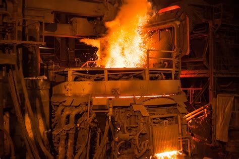 electric arc furnaces  blast furnaces service steel