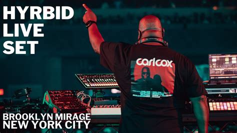 Carl Cox Hybrid Live Set NYC Brooklyn Mirage 2024 YouTube