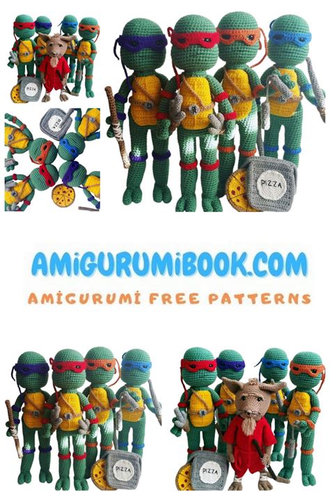 Ninja Turtles Amigurumi Free Pattern Artofit