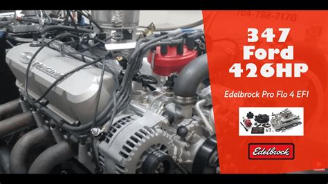 Jeremy S 347 Ford With Edelbrock Pro Flo 4 EFI On The Dyno At Prestige