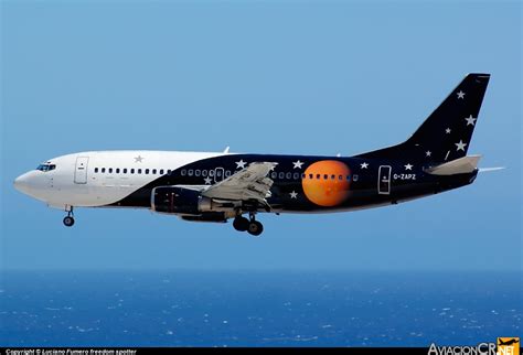 G ZAPZ Titan Airways Boeing 737 33A AviacionCR Net