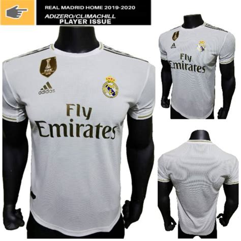 Jual JERSEY BOLA REAL MADRID HOME CLIMACHILL PLAYER ISSUE 2019 2020