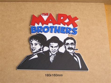 STL file The Marx Brothers, Marx Brothers, humorists, funny movies ...