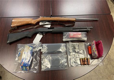 Two People Arrested Drugs And Firearms Seized Following Execution Of