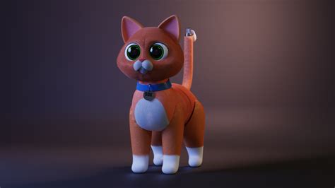 Sox Cat From Light Year Animation Cgtrader