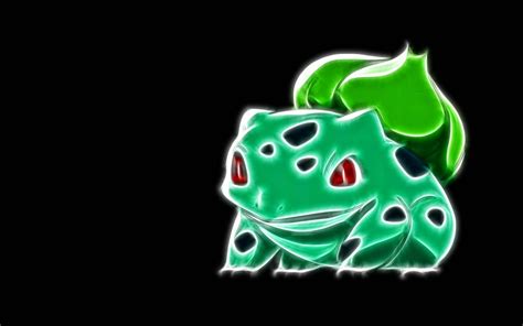 Papel De Parede Desenho Animado Pokemon Fractalius Bulbasaur