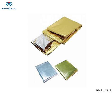 M Etb Wholesale Golden Warming Emergency Thermal Mylar Blanket