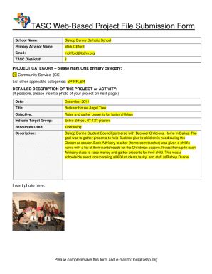 Fillable Online Tasc Memberclicks NetassetsPROJECTSTASC Web Based