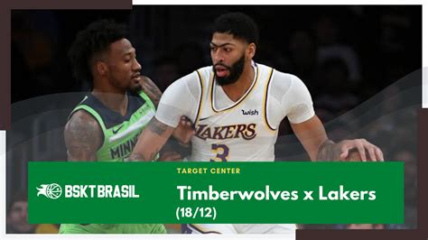 Onde Assistir Timberwolves X Lakers Nba Hoje Ao Vivo