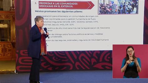 Presenta Alicia B Rcena Estrategia Mexicana De Movilidad Humana