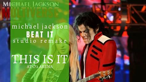 Michael Jackson Beat It This Is It Tour Studio Fanmade Recreation