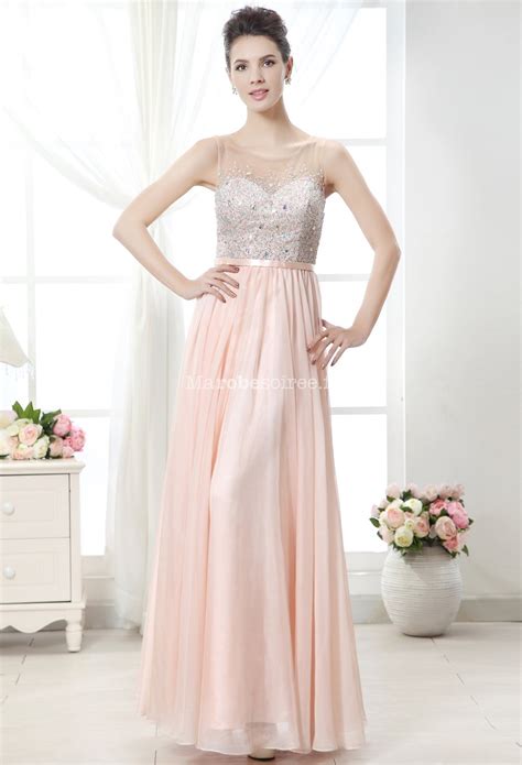 Robes élégantes France Robe De Soiree Bustier Transparent