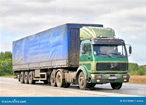 Mercedes-Benz SK editorial stock photo. Image of lorry - 45178488