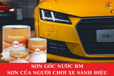 Sơn Gốc Nước RM Sơn Của Người Chơi Xe Sành Điệu MT Paint