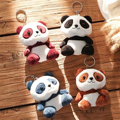 Cute Panda Keychain | Panda gifts, Panda items, Cuddly toy