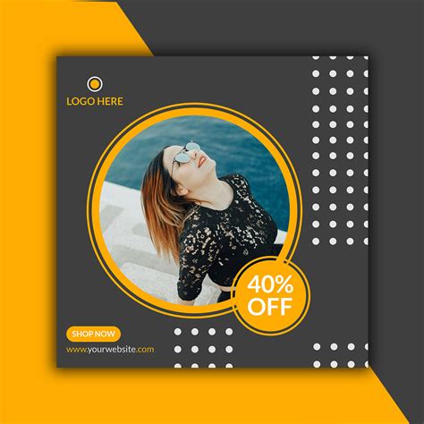 Social Media Post Design Template Design Behance