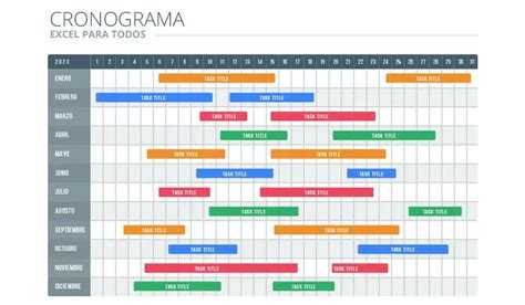 Cronograma de Actividades o Proyectos - ¿Qué es y cómo créalo?